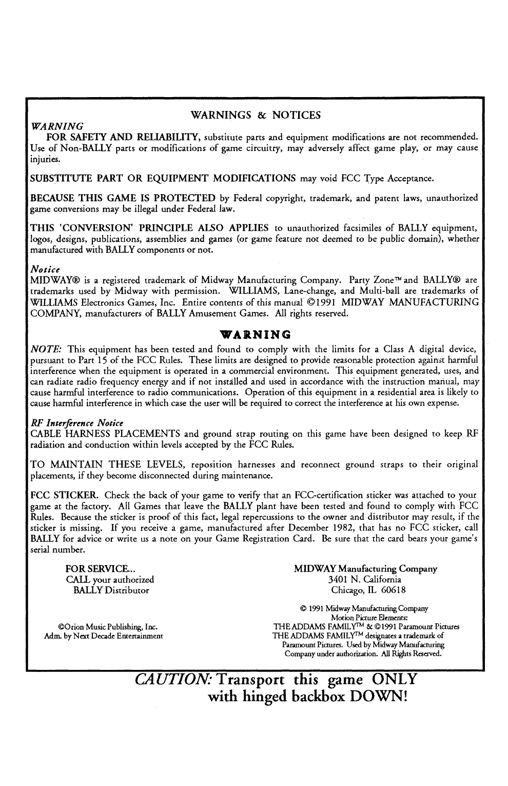 Operator's Handbook PDF page 12