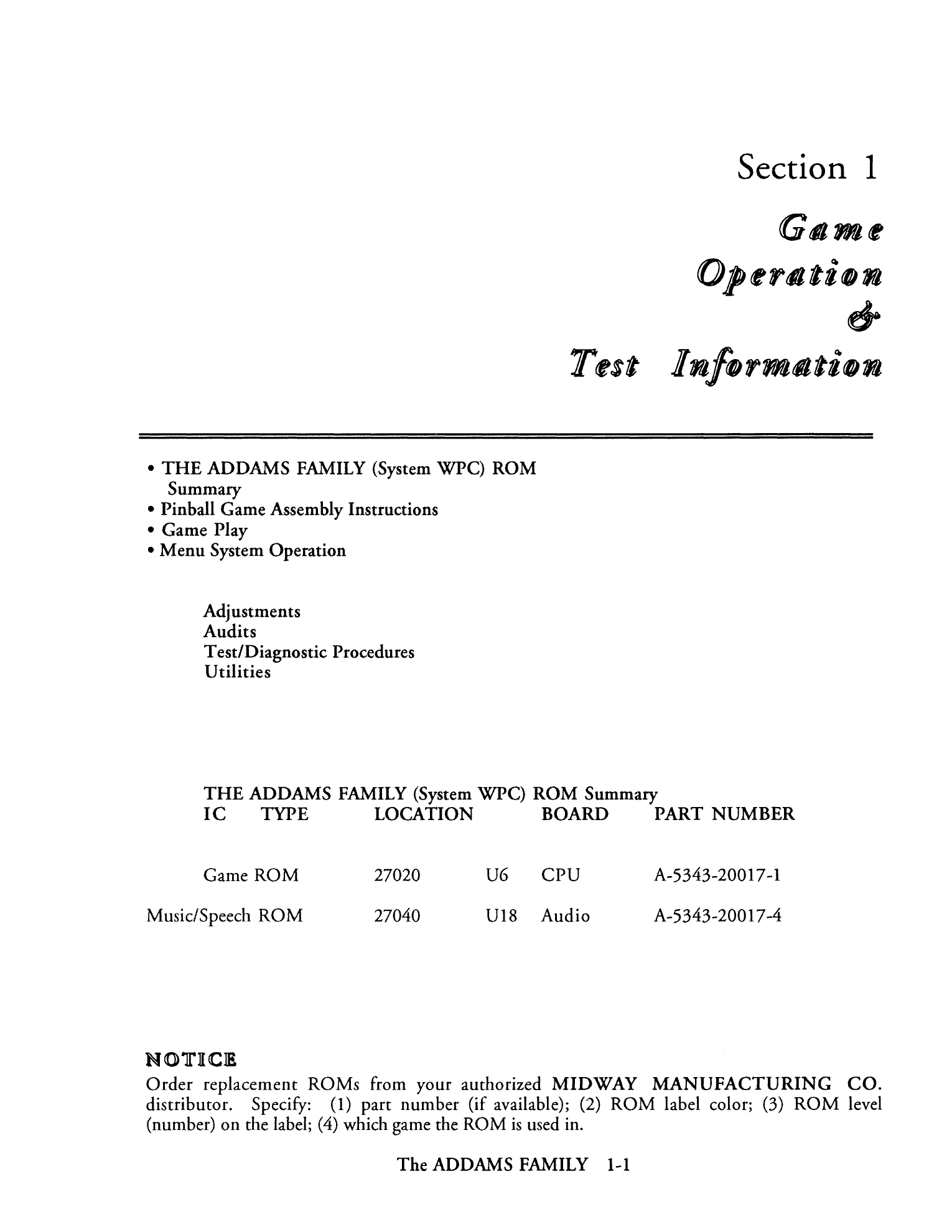 Operations Manual p. 1-1