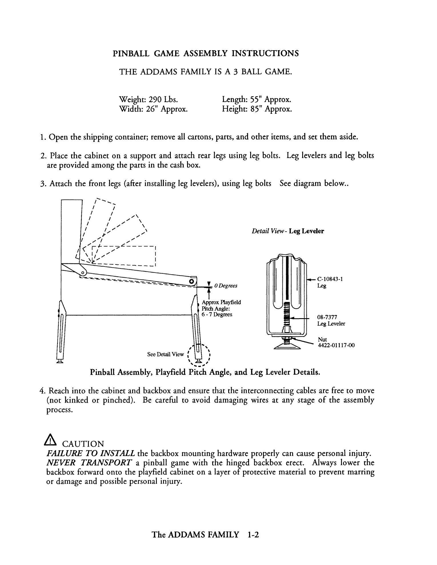 Operations Manual p. 1-2