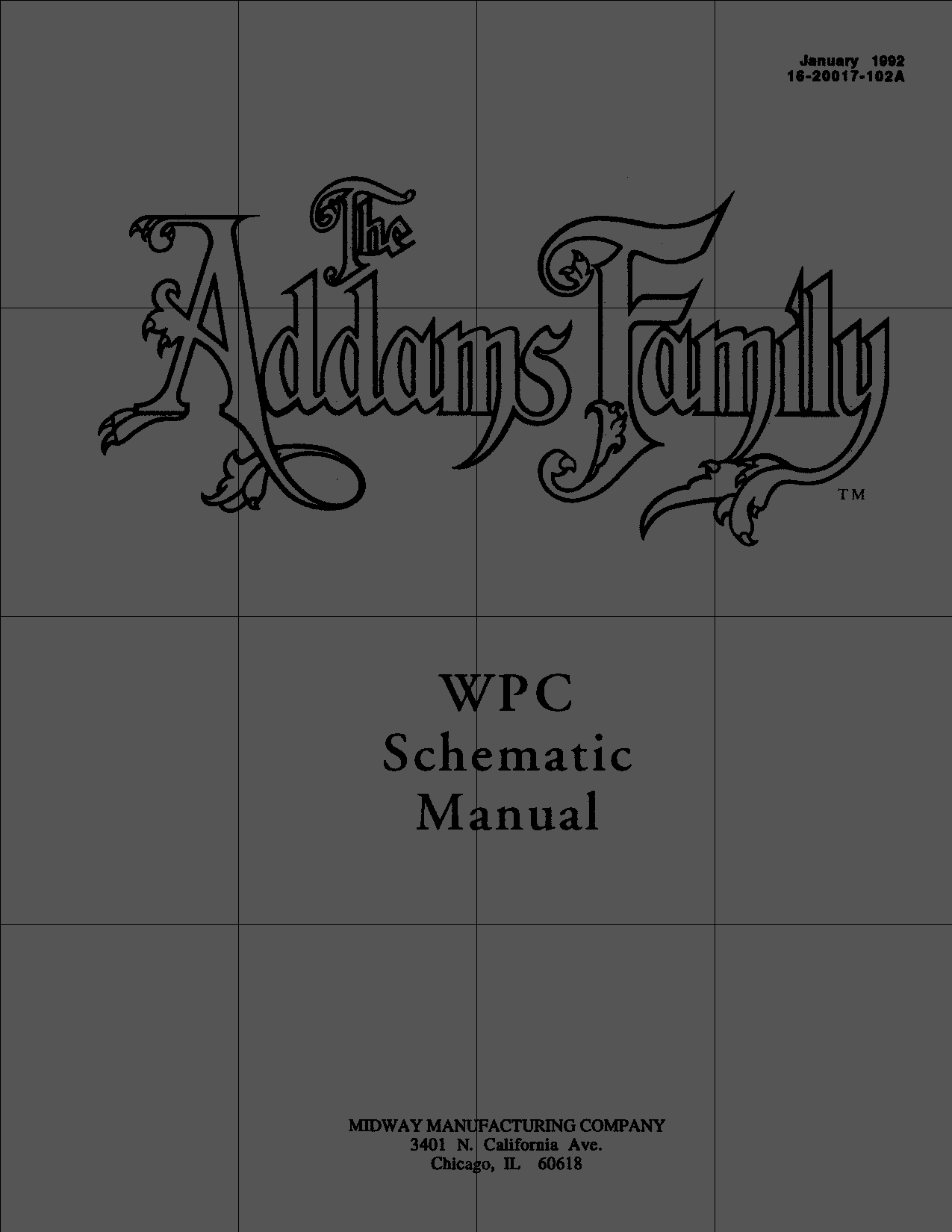 WPC Schematic Manual PDF page 1